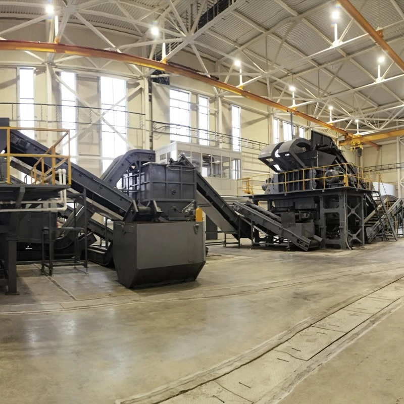 Waste Tire Recycling Rubber Powder Production Line Waste Tire Recycling Rubber Powder Production Line